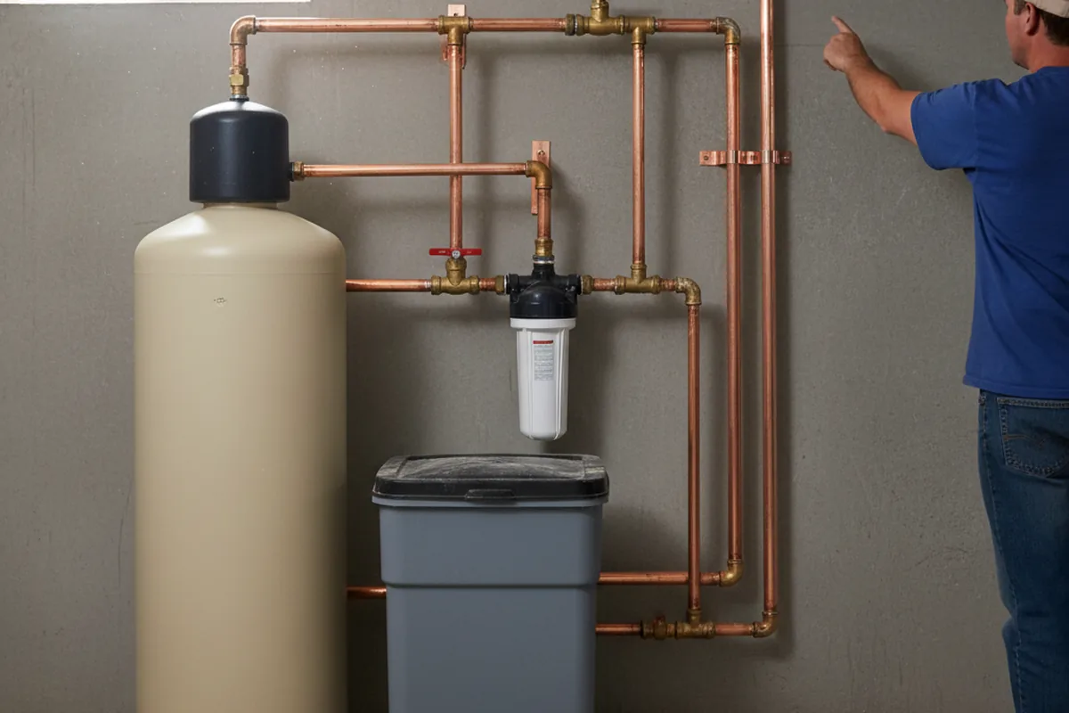 Whole-house water treatment system installed in Ellenville